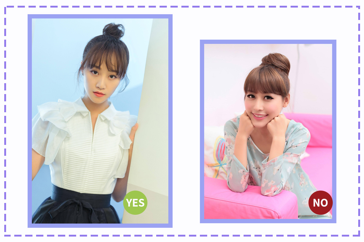 什么发型半扎丸子头减龄,活力又减龄的半丸子头怎么扎洋气