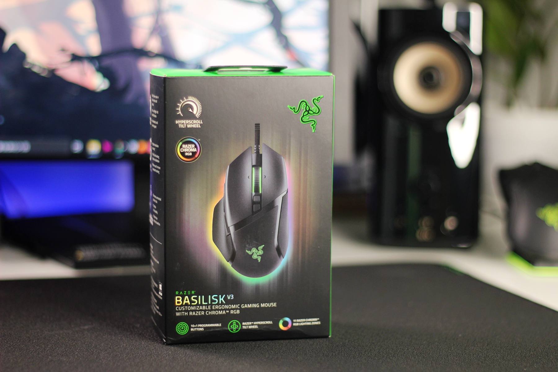 雷蛇巴塞利斯蛇v2鼠标设置,雷蛇巴塞利斯蛇v3鼠标实测