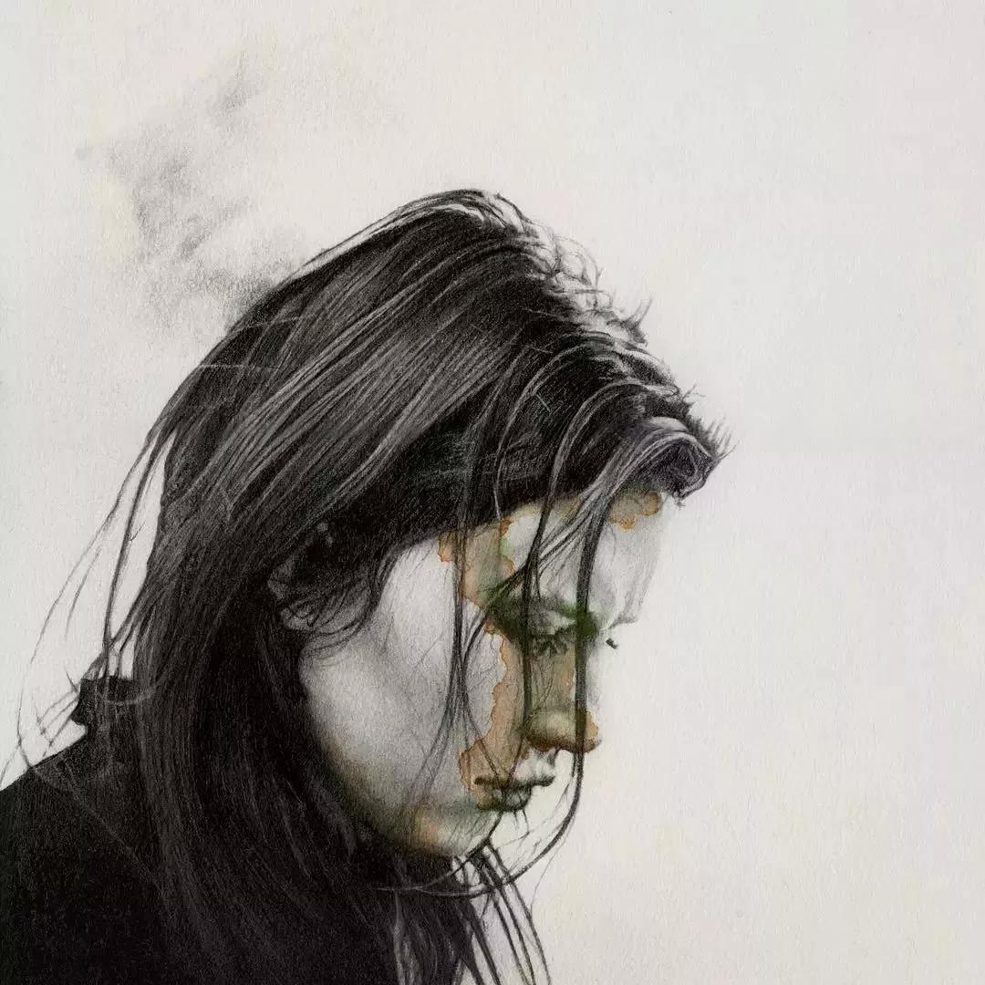 日本艺术素描画家,日本画家的素描作品