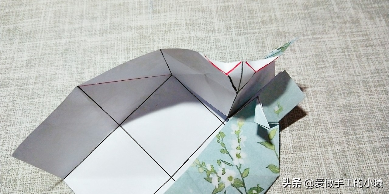 怎么叠蝴蝶信封折纸,家里怎么做蝴蝶信封