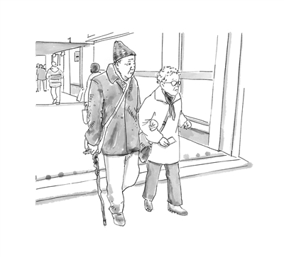 「语音版」拐杖,文/韩勋