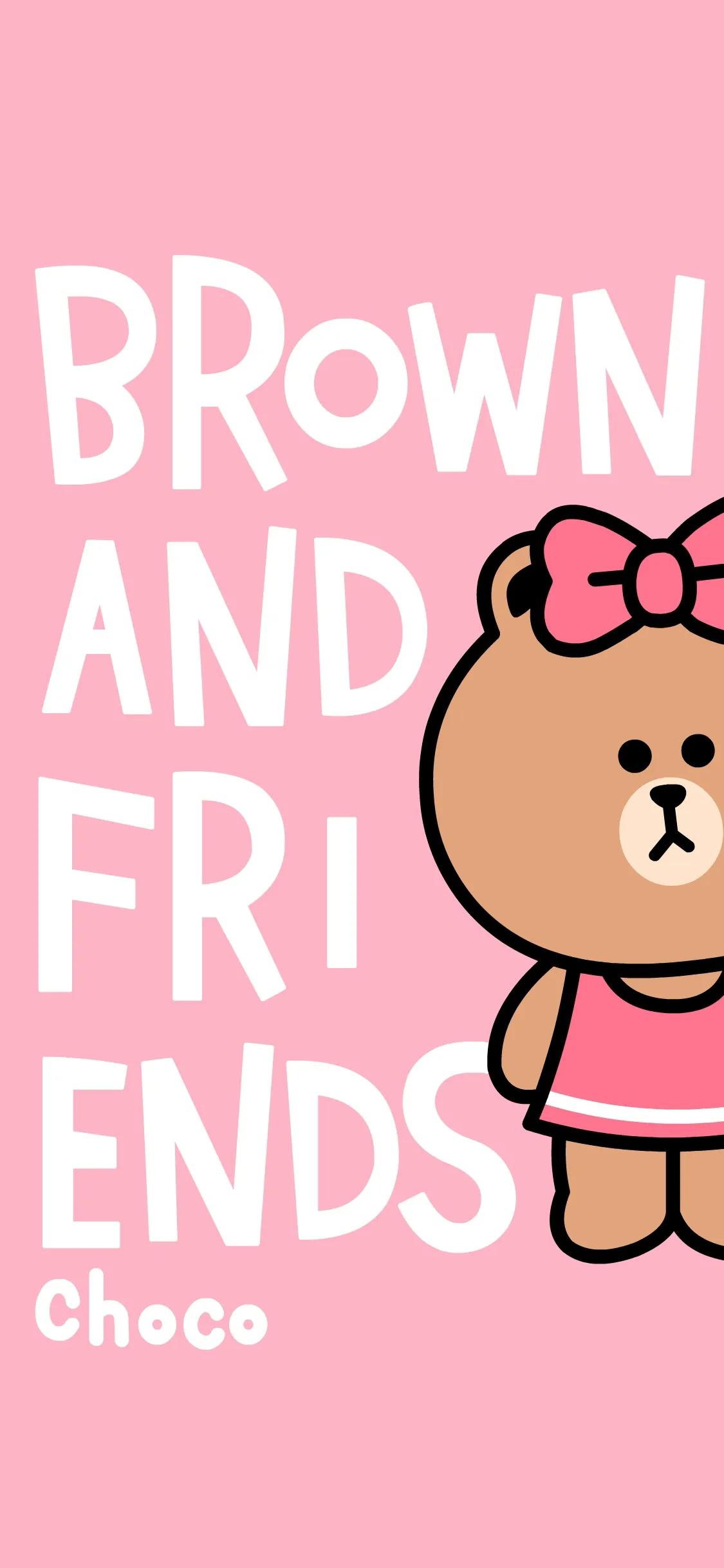 布朗熊可妮兔莎莉鸭壁纸,布朗熊可妮兔超高清壁纸