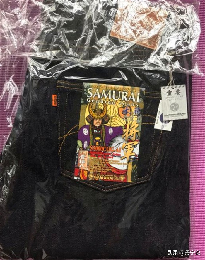 16周年纪念款日本Samurai勇猛武士16oz原色牛仔裤养2年