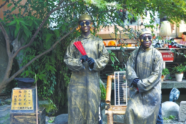 成都锦里古街铜人,成都锦里铜人完整版