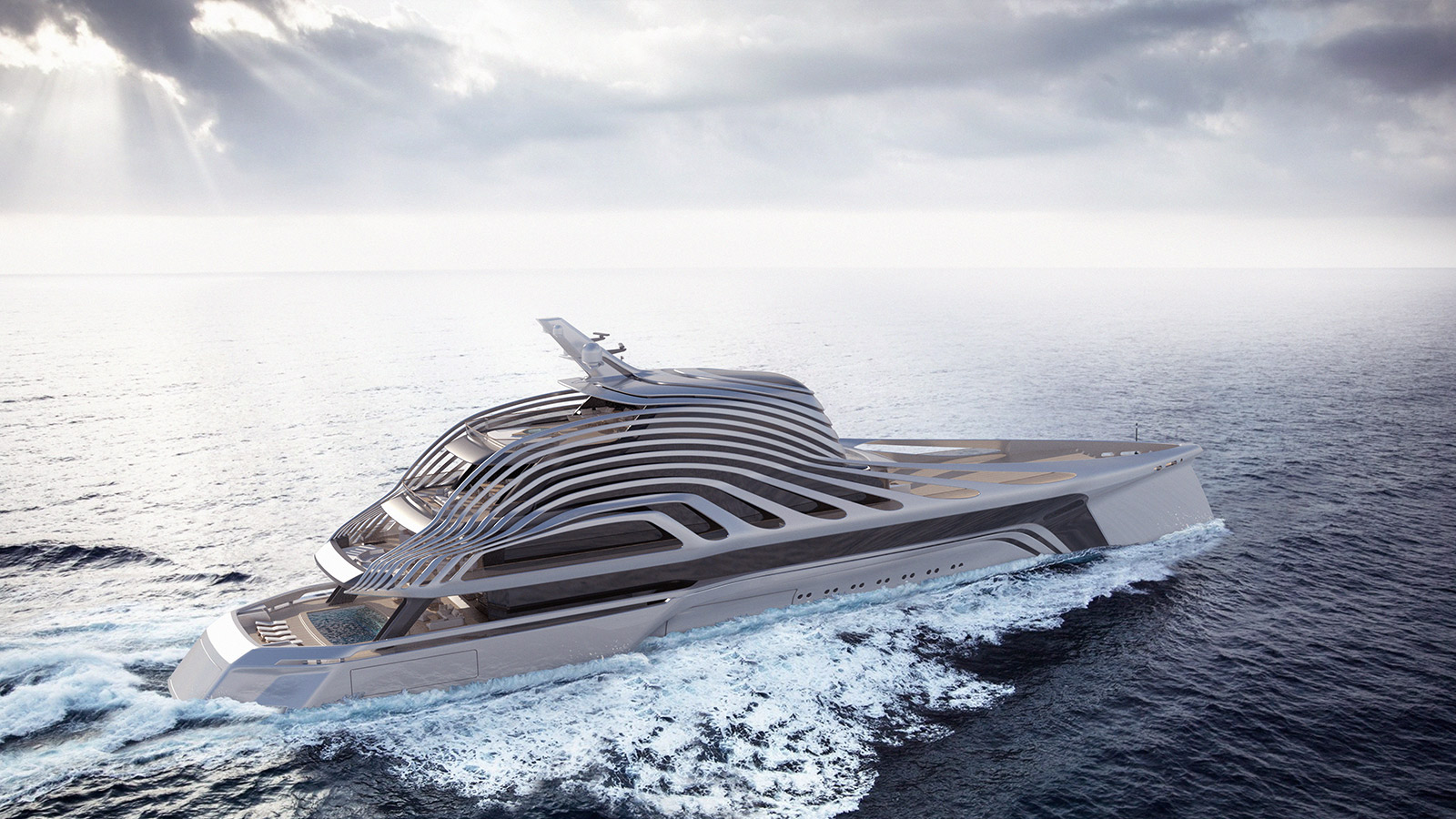 宏伟设计：世界上最极端的超级游艇概念