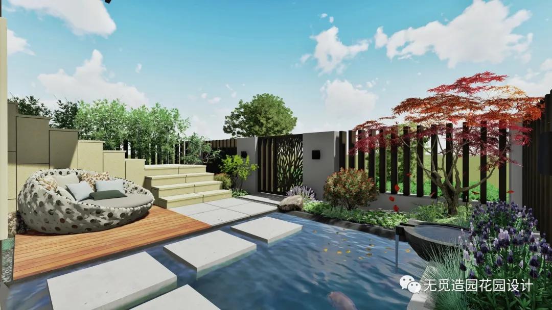 无觅造园：安徽35平宿州上河城外滩的秋水庭