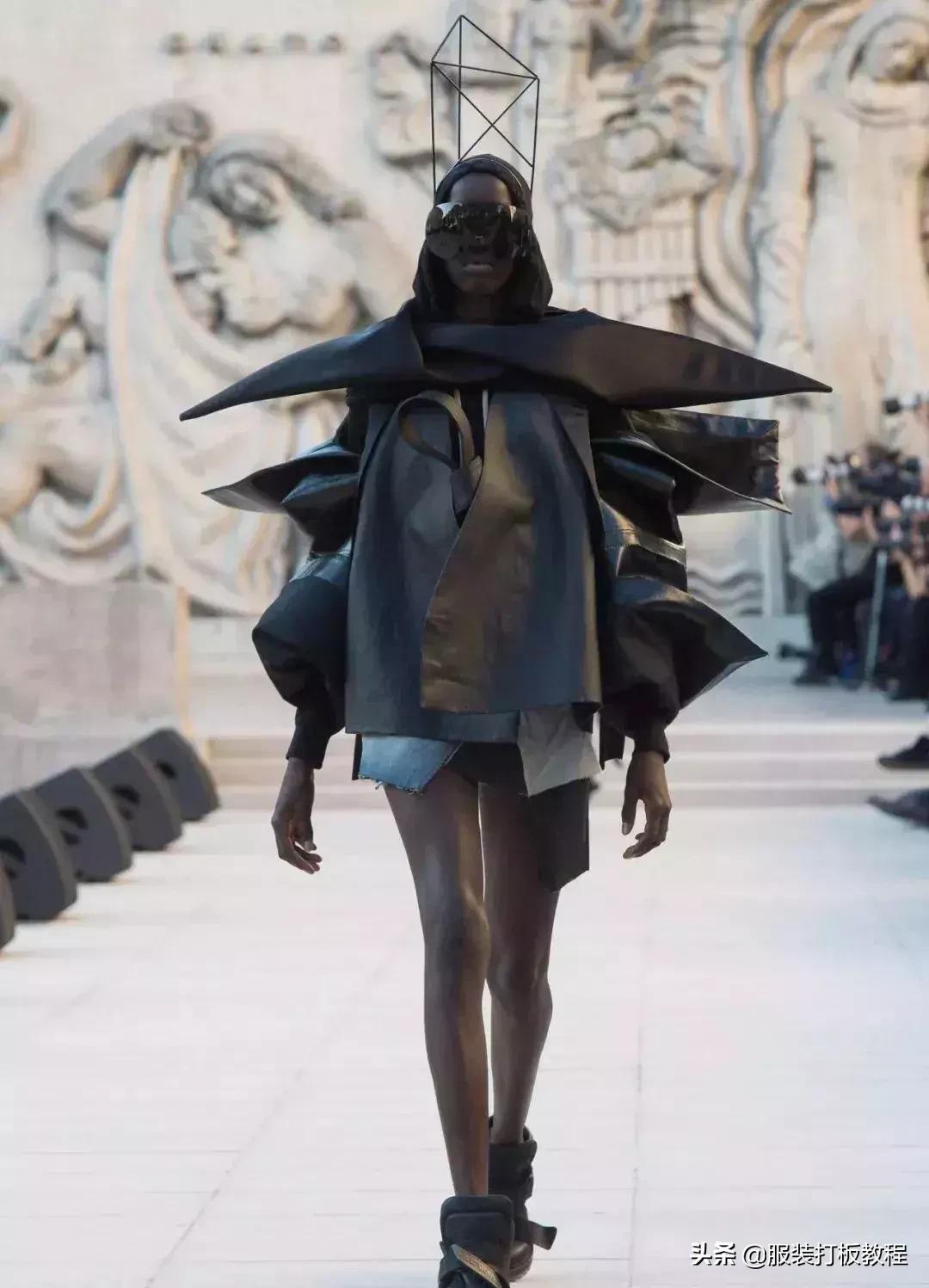 廓形在服装设计中的作用和意义,服装廓形设计