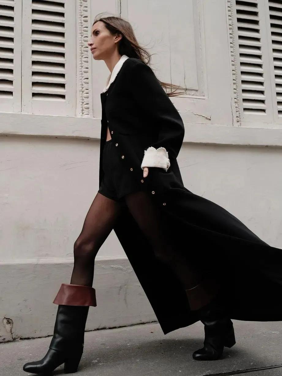 冬天如何穿黑丝，性感、不俗还保暖的那种？