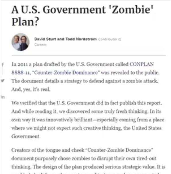 丧尸真来了该怎么办,丧尸来了该怎么办