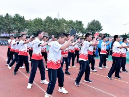 师一锦江校区团体操,学校超燃运动会献礼建党100周年