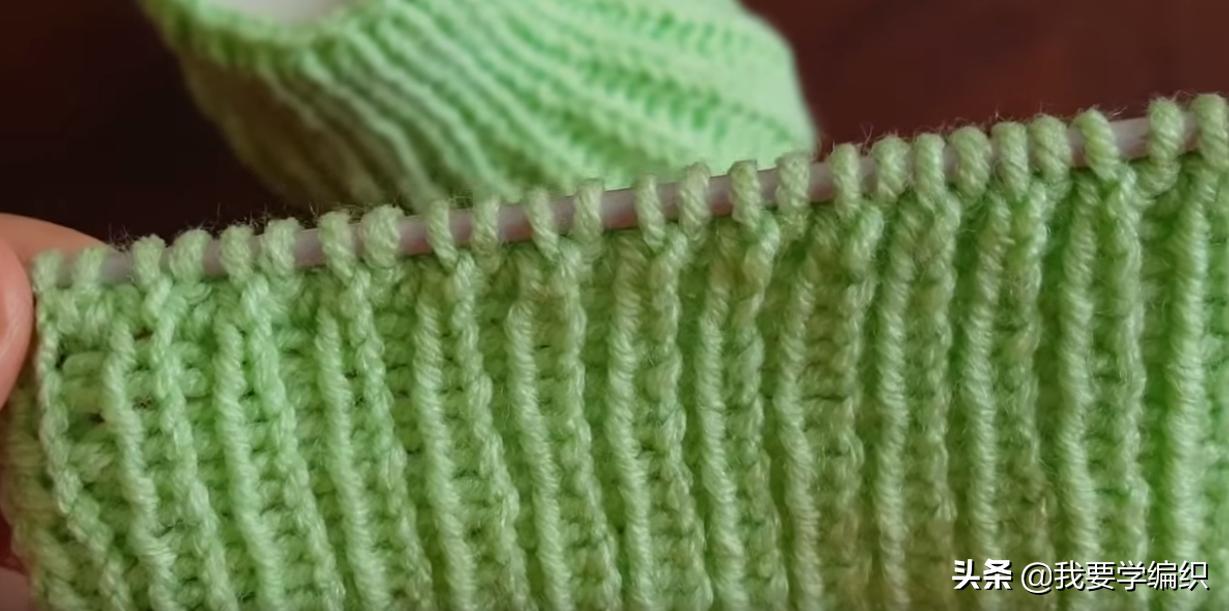 一岁的宝宝织多少针,0-6个月宝宝鞋织法单鞋