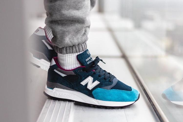 新百伦newbalance998,新百伦998和990v2上脚哪个好看
