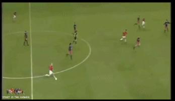 贝隆在曼联的传球,贝隆的长传秘诀