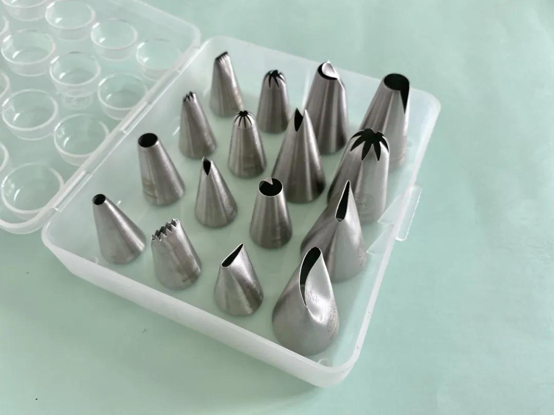 向日葵裱花手法教程简单易学,蛋糕裱花入门基础手法