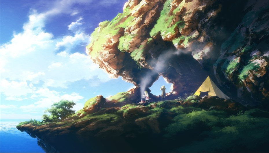 游戏场景插画二维,游戏原画室内场景设计