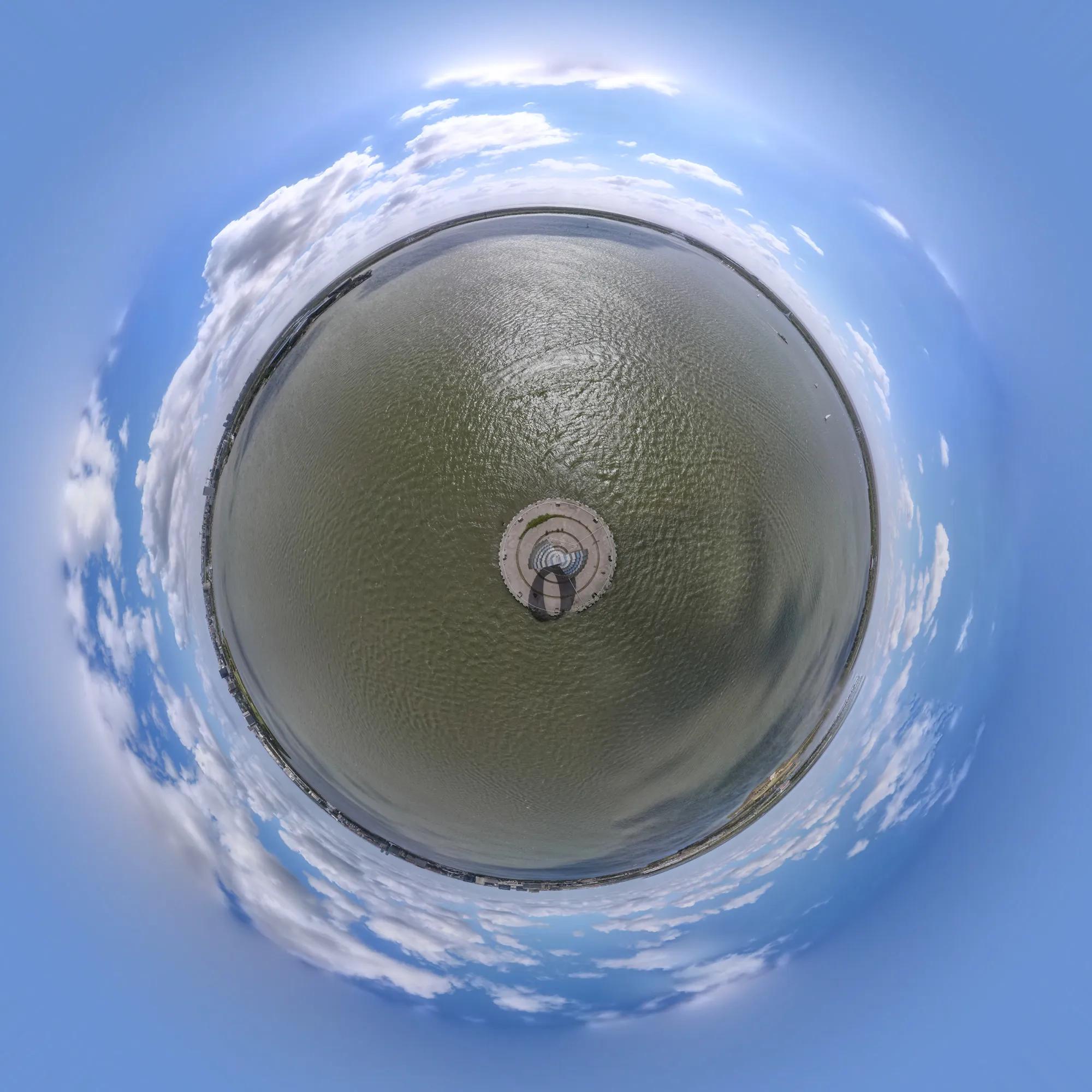 来一波惊艳的上海远郊标志性地标水晶全景图