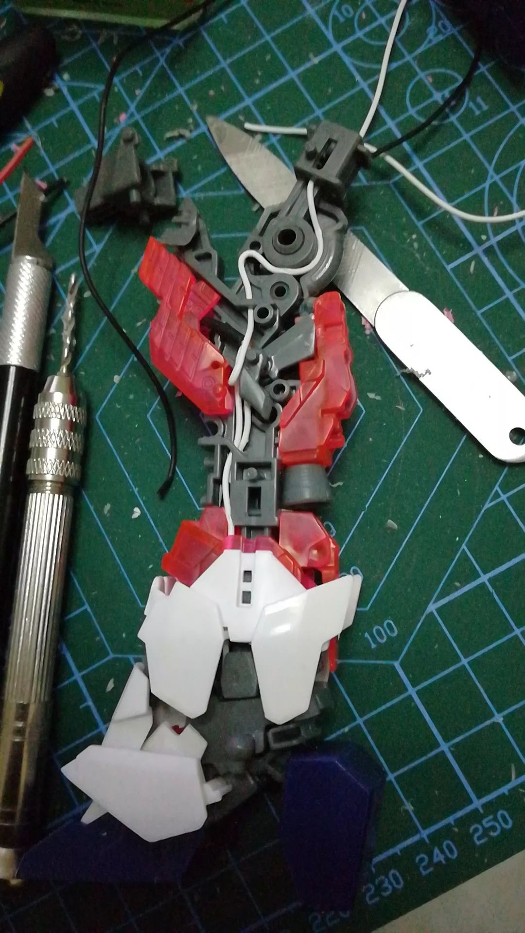 高达独角兽制作全过程,mg独角兽制作过程