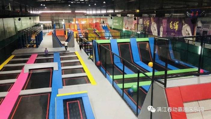 合肥满江春蹦床主题公园,动霸蹦床乐园合肥有什么项目