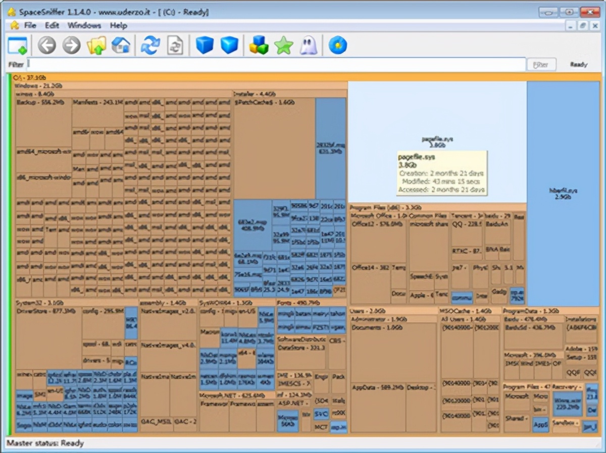 spacesniffer同类软件,spacesniffer软件功能
