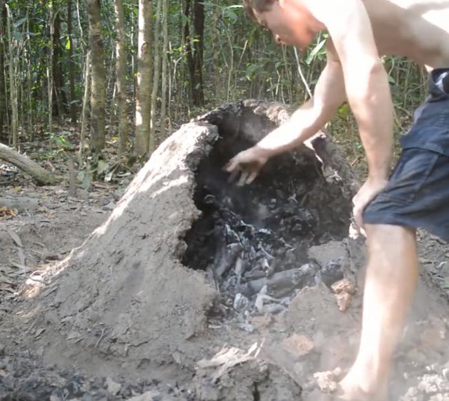 烧制木炭新技术,原始技术如何制作木炭