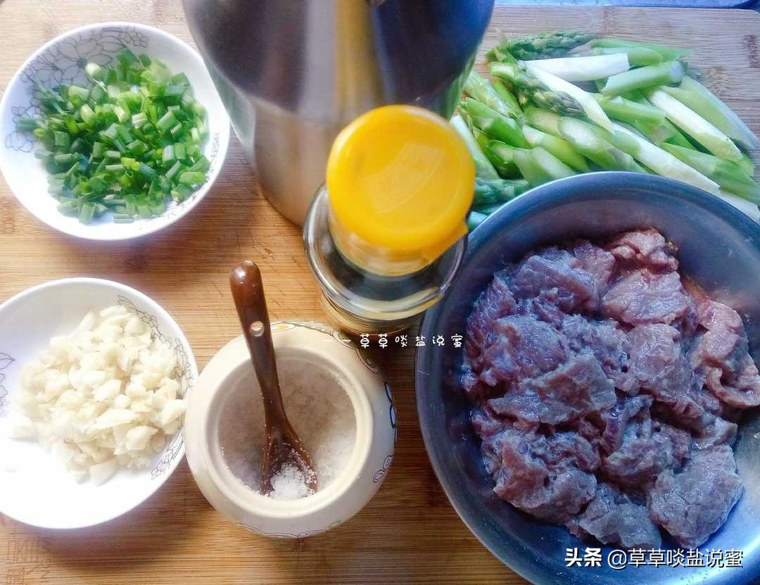 清炒白灼芦笋的做法,芦笋炒韭菜的做法大全