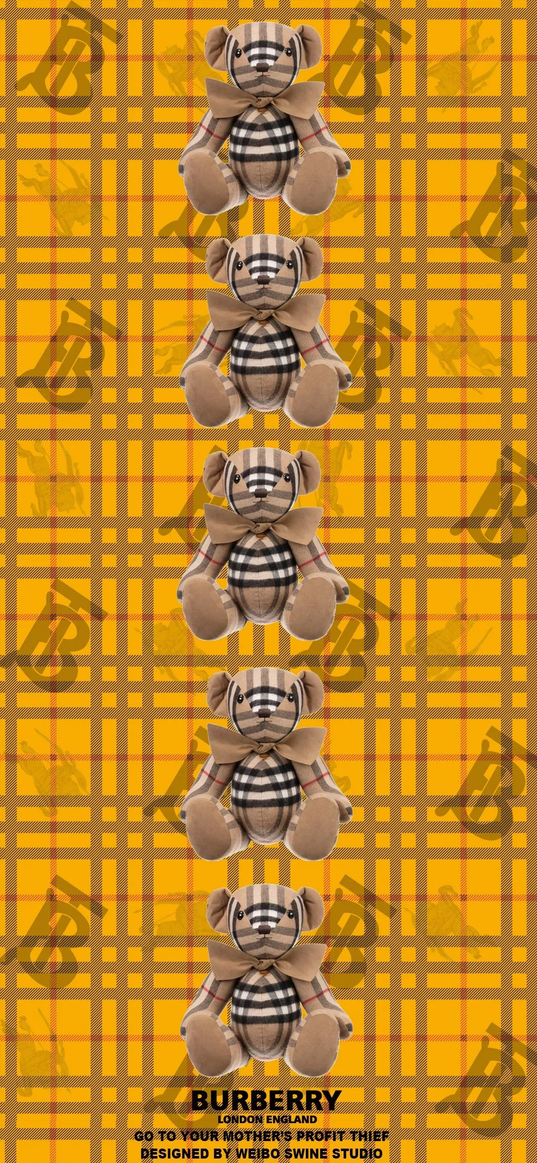 巴宝莉monogram壁纸,巴宝莉经典配色壁纸