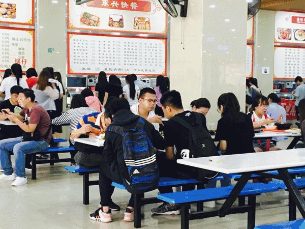 在培华，我4年胖了10斤！食堂是减肥路上最大的绊脚石