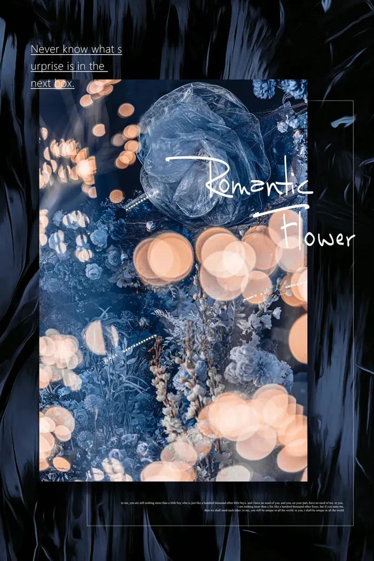 蓝色系婚礼大堂效果图片高清,农村小院内婚礼现场布置粉蓝色系