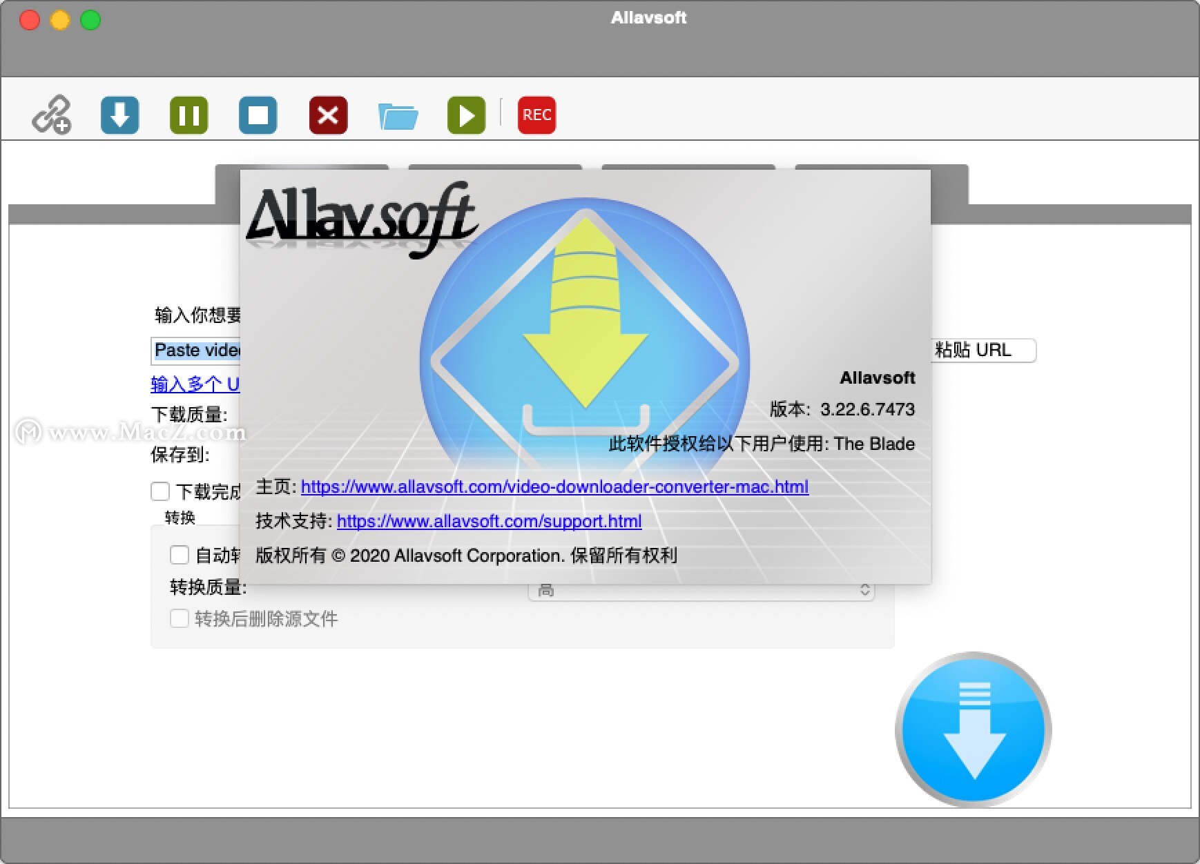 AllavsoftforMac,视频*载下**工具