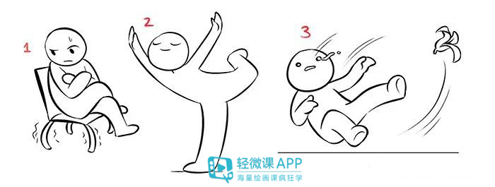 奇怪的动作怎么画,如何画出有张力的人物动作