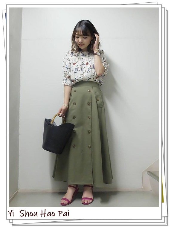 风衣半身裙中长款秋冬穿搭,风衣半裙同系列