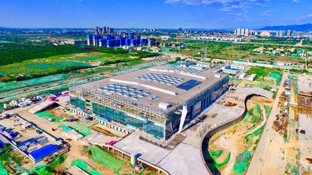 西安奥体中心二期效果图,西安奥体中轴陆港之翼