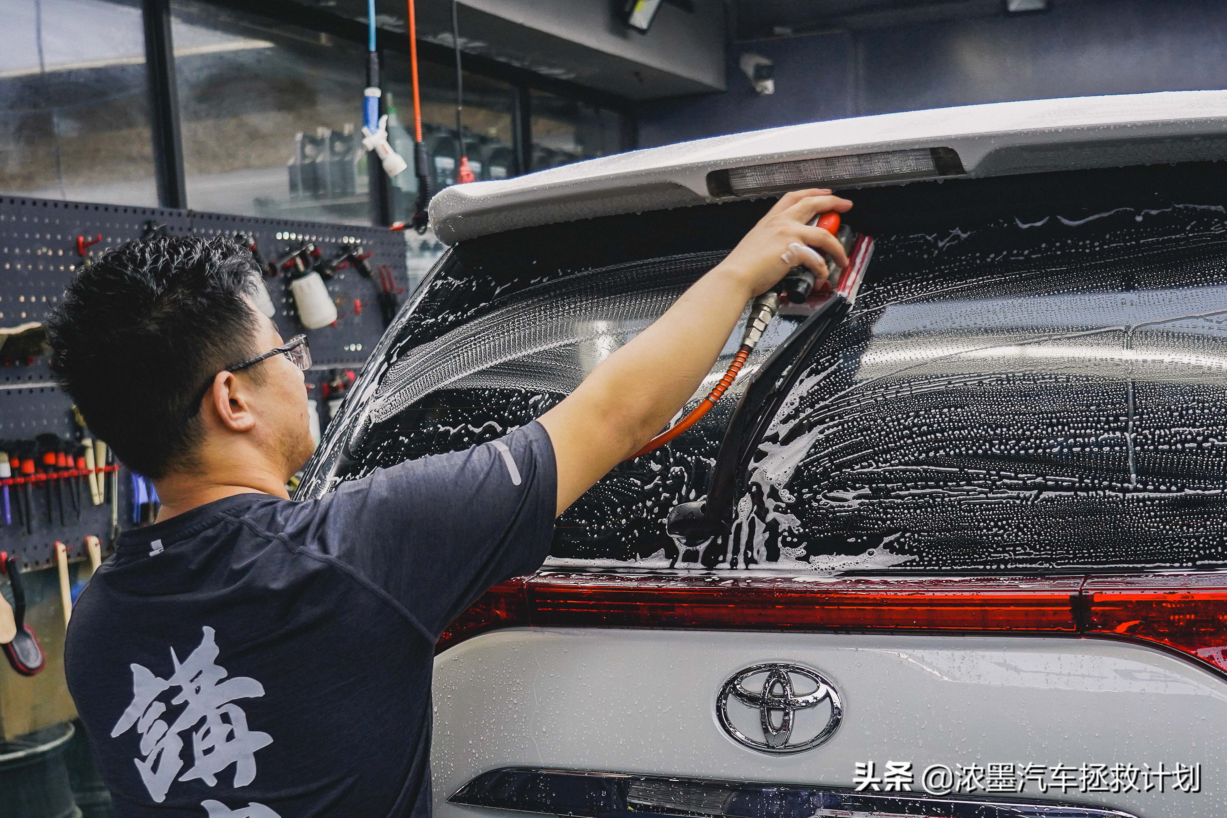 周到车管家,经典老车丰田普瑞维亚翻新整备