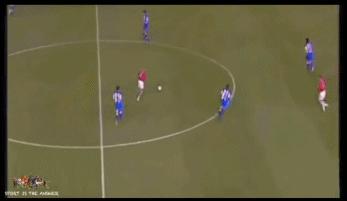 贝隆在曼联的传球,贝隆的长传秘诀