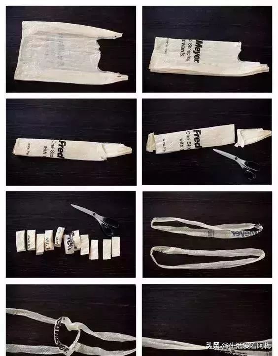 包装袋编筐手工制作大全,用塑料编织袋做手工