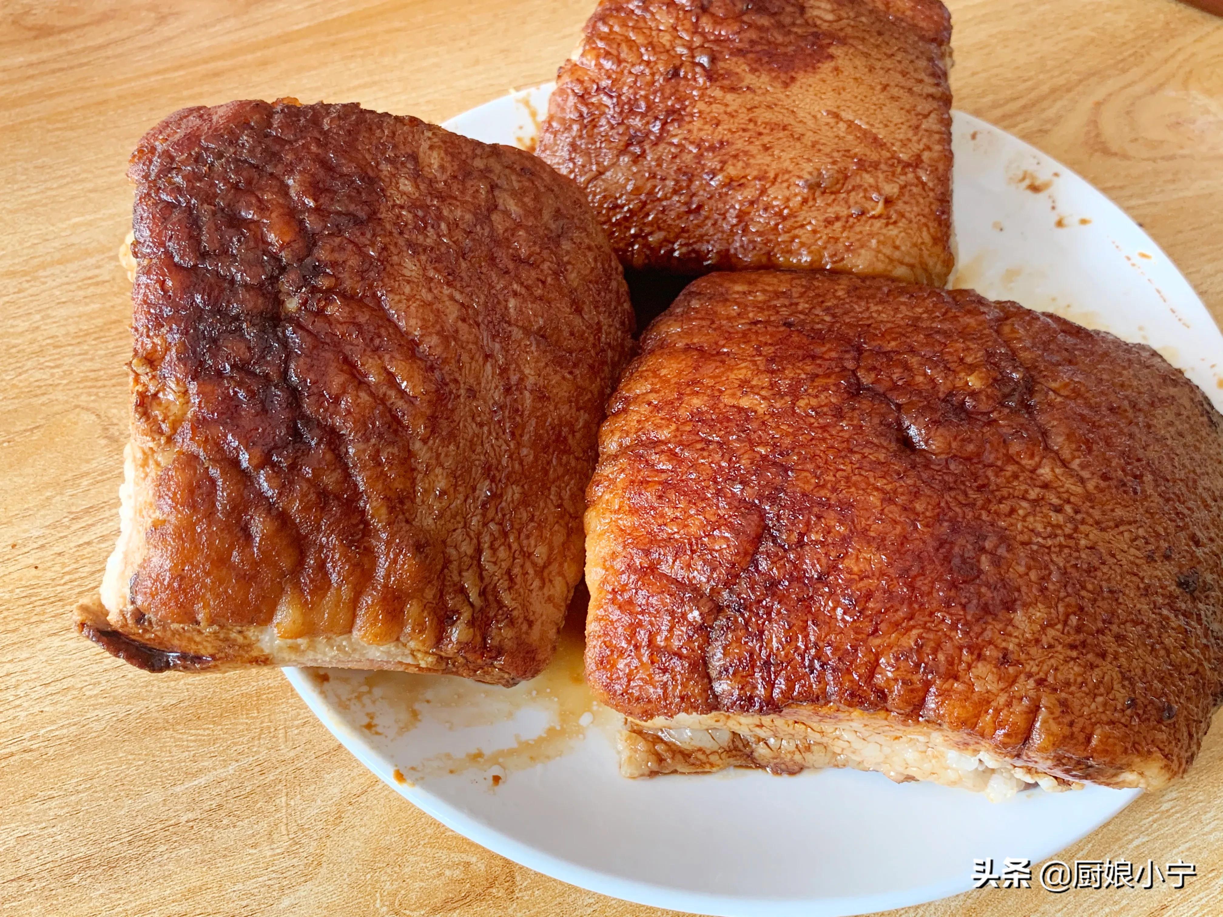 炸扣肉起泡的道理,炸脆皮扣肉起泡的技巧