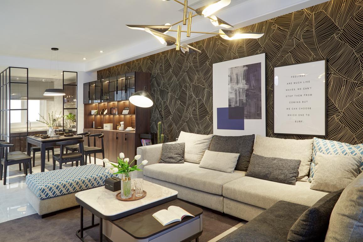 北欧轻奢意式极简科技布沙发,北欧风与意式沙发