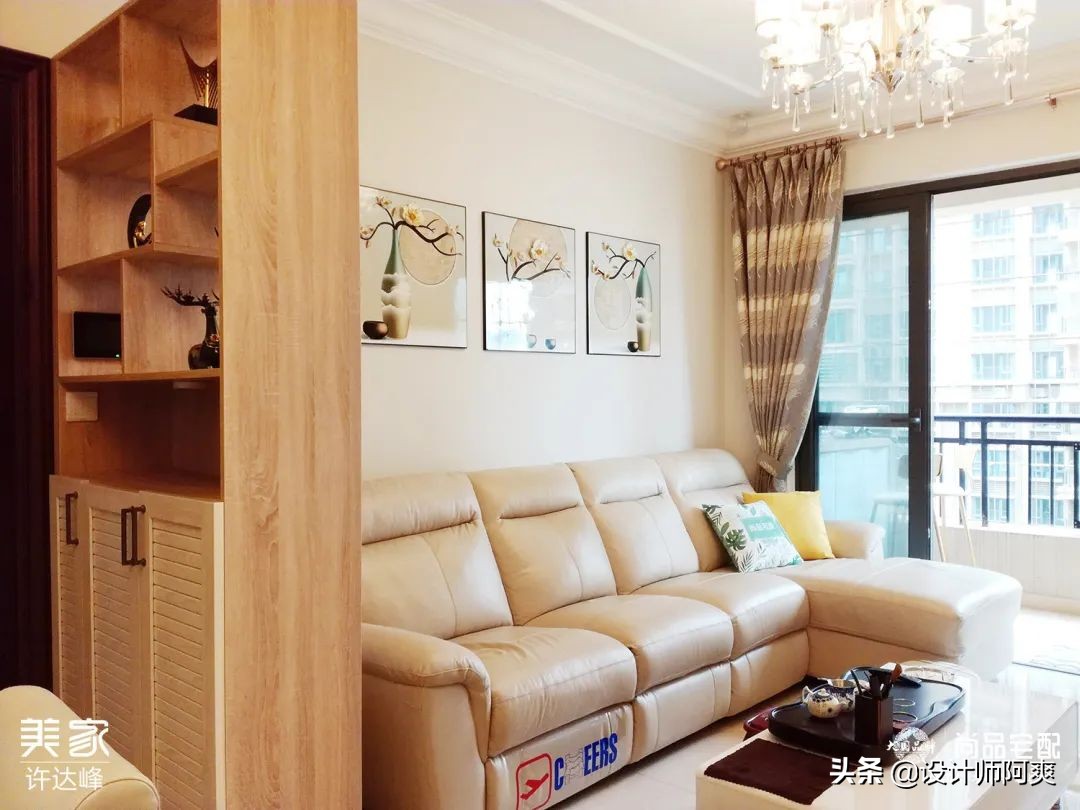 不砸砖不拆墙，92㎡精装房爆改简约风，效果出来后惊呆了