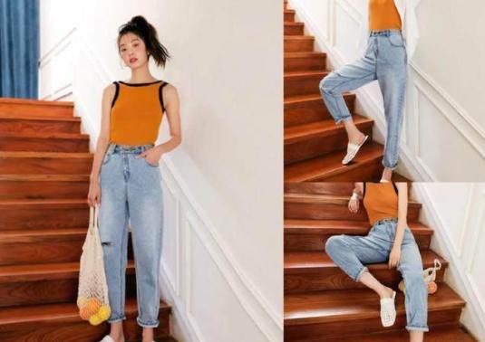 t恤牛仔裤怎么搭配显时尚,牛仔裤搭配t恤怎样穿比较漂亮