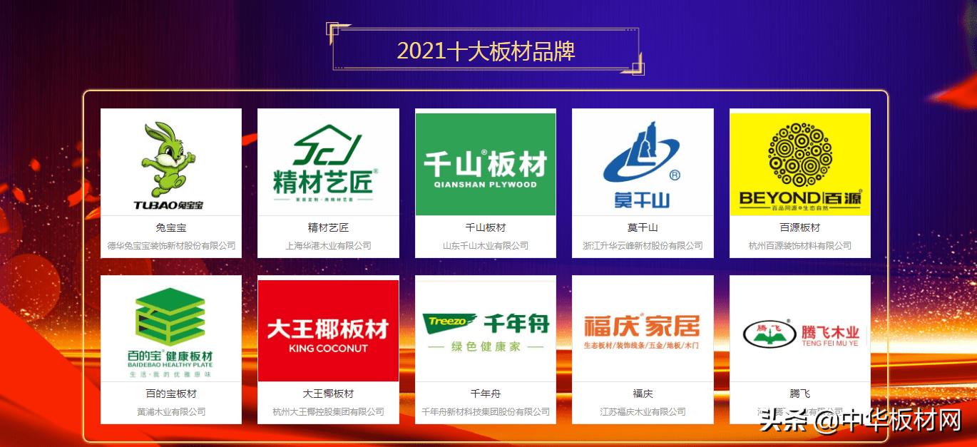 定制衣柜板材十大品牌排行榜,中国木业网十大板材品牌排行榜