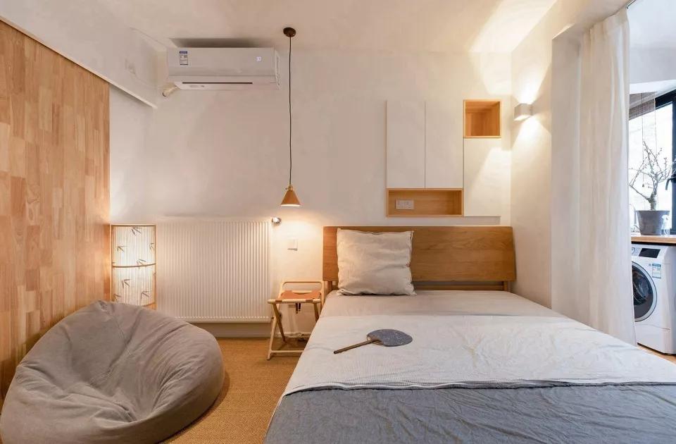 以后流行的卧室设计,大卧室不做衣柜布局设计