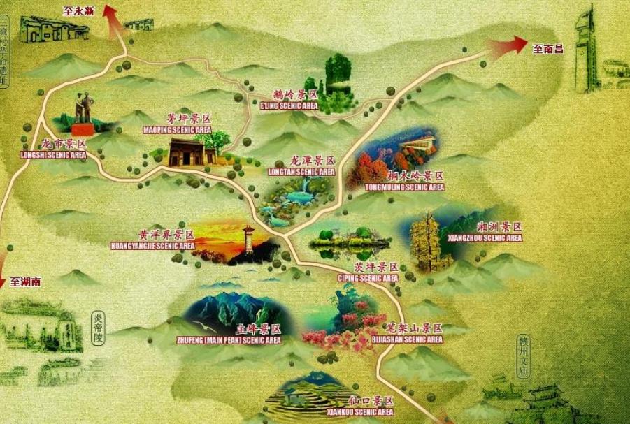 清明小长假,最美的行程当属井冈山