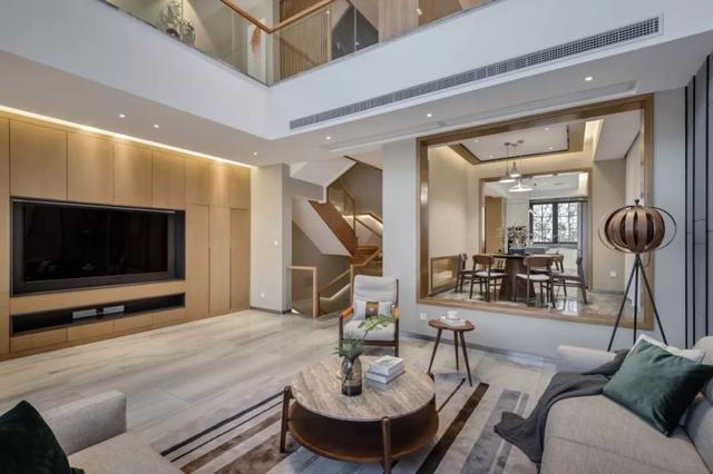 高级感现代轻奢风格全屋设计,设计130平米现代轻奢风格