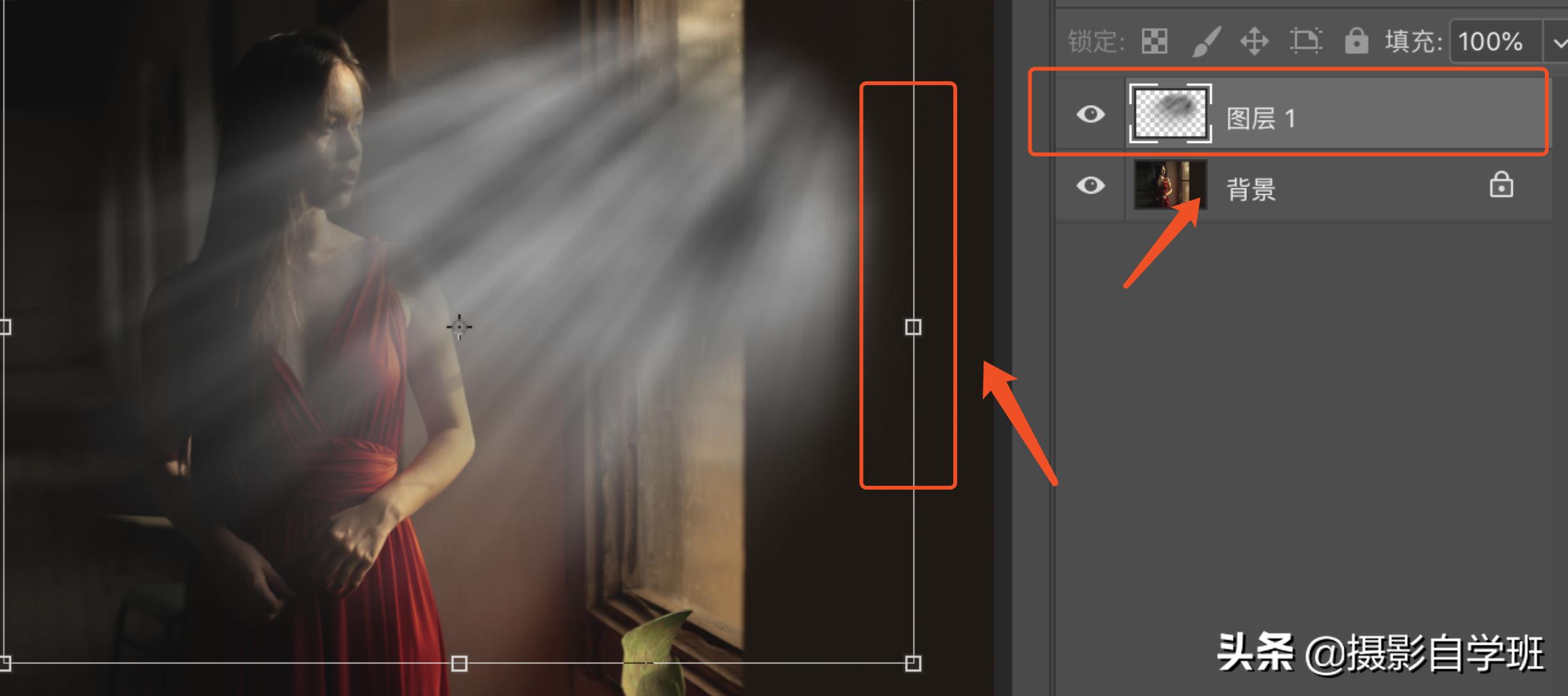 人像摄影怎么用光修图,ps照片局部补光和减光教程