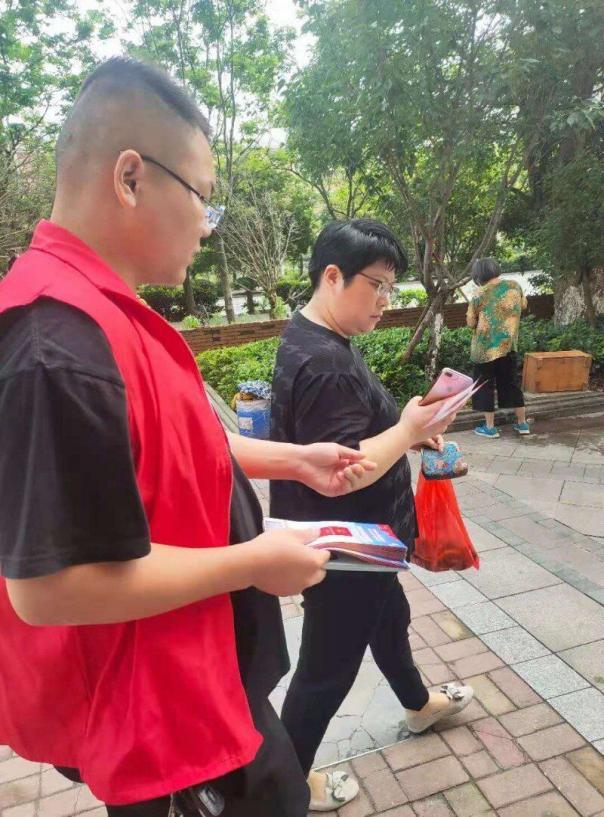 江西省南昌市西湖区桃花派出所,西湖社区开展禁毒知识宣传活动