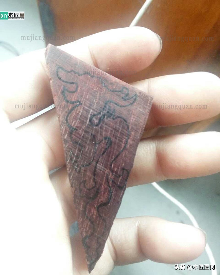 手工卡片小挂坠制作方法,diy小挂坠圆圈怎么编