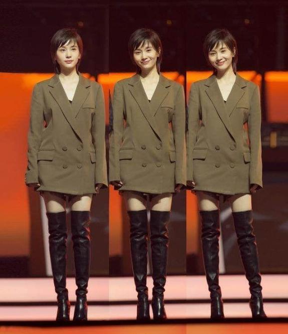 王子文日常运动鞋穿搭,小个子穿平底鞋如何显高