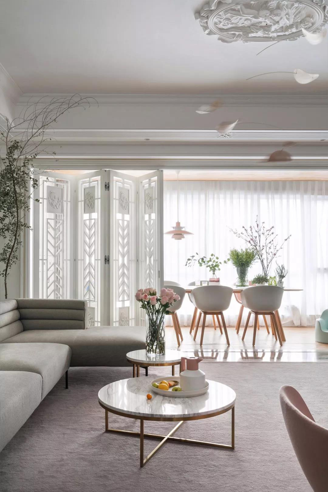 169平复式轻奢风格装修图,169平现代轻奢风装修