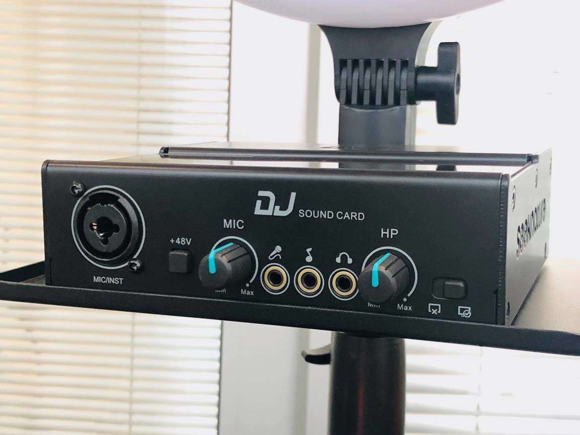 森然dj声卡设计,森然声卡调音师调音前后对比