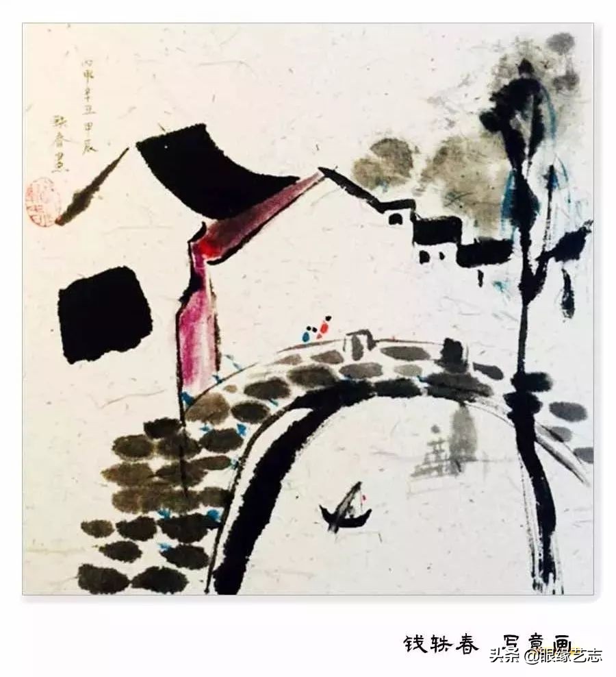 中国画元素服装设计作品,国画服装设计手绘